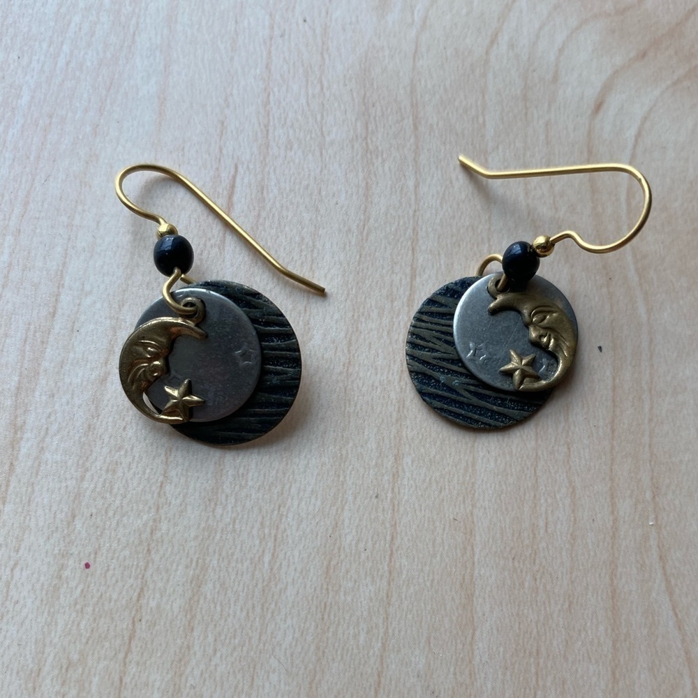 Sun and Moon Earrings